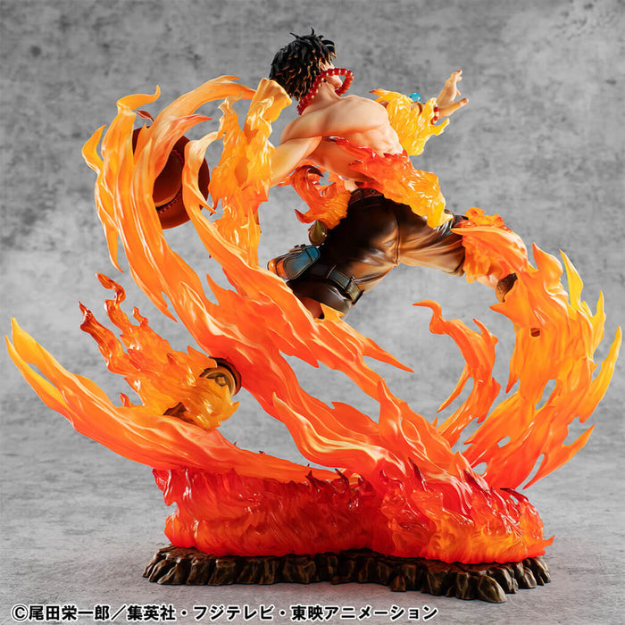 ONE PIECE - FIGURA DE PORTGAS D. ACE RETRATO DE PIRATAS NEO-MAXIMUM 15.ª VERSIÓN LIMITADA (REIMPRESIÓN ULTRA LIMITADA)