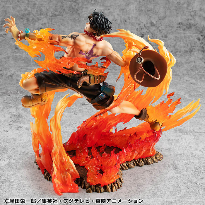 ONE PIECE - FIGURA DE PORTGAS D. ACE RETRATO DE PIRATAS NEO-MAXIMUM 15.ª VERSIÓN LIMITADA (REIMPRESIÓN ULTRA LIMITADA)