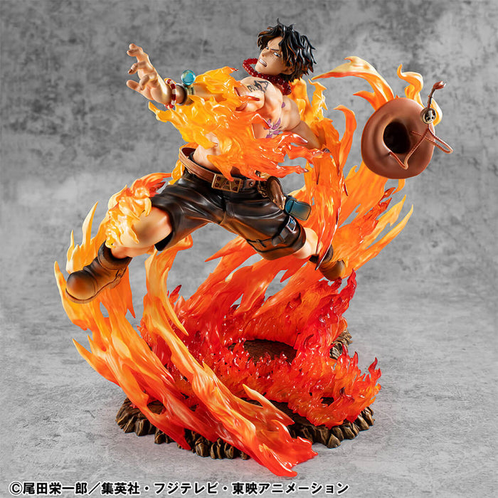 ONE PIECE - FIGURA DE PORTGAS D. ACE RETRATO DE PIRATAS NEO-MAXIMUM 15.ª VERSIÓN LIMITADA (REIMPRESIÓN ULTRA LIMITADA)