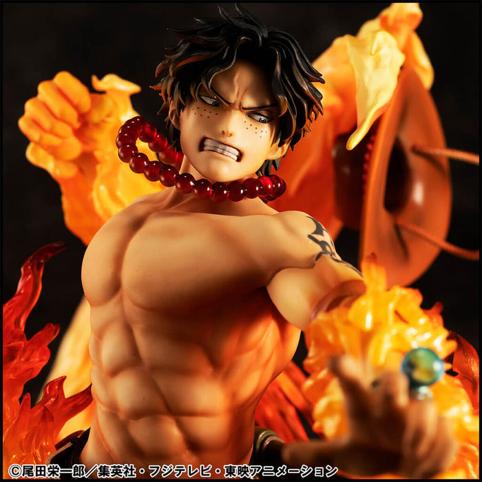 ONE PIECE - FIGURA DE PORTGAS D. ACE RETRATO DE PIRATAS NEO-MAXIMUM 15.ª VERSIÓN LIMITADA (REIMPRESIÓN ULTRA LIMITADA)