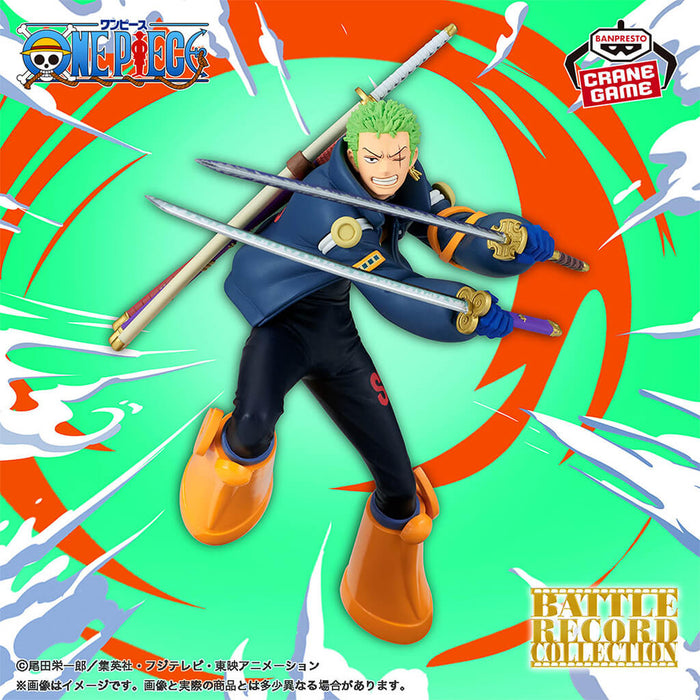 ONE PIECE - FIGURINE RORONOA ZORO BATTLE RECORD COLLECTION