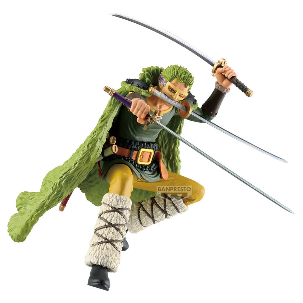 ONE PIECE - FIGURA RORONOA ZORO CROSS POSING
