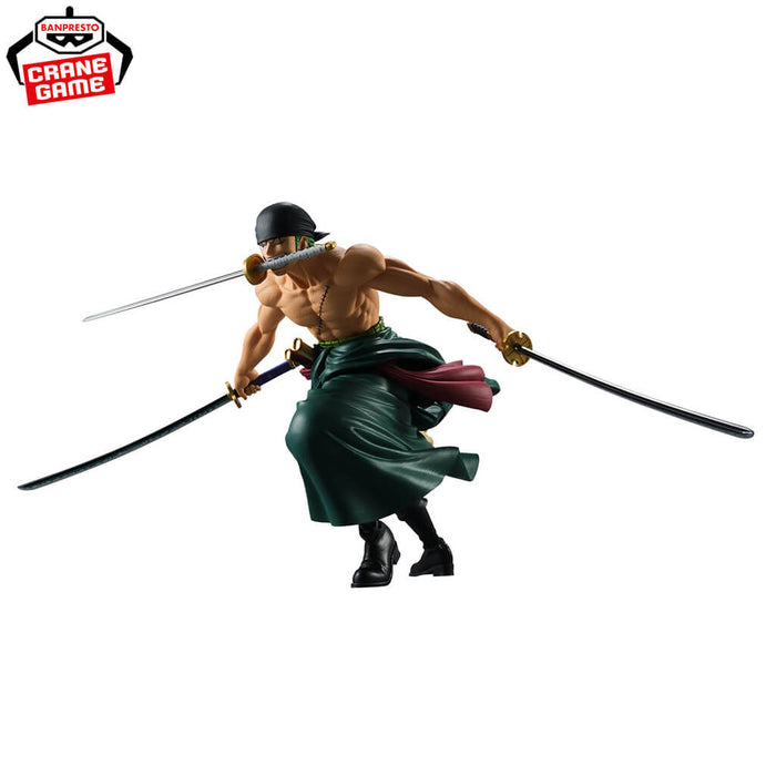 ONE PIECE - FIGURINE RORONOA ZORO II GRANDISTA