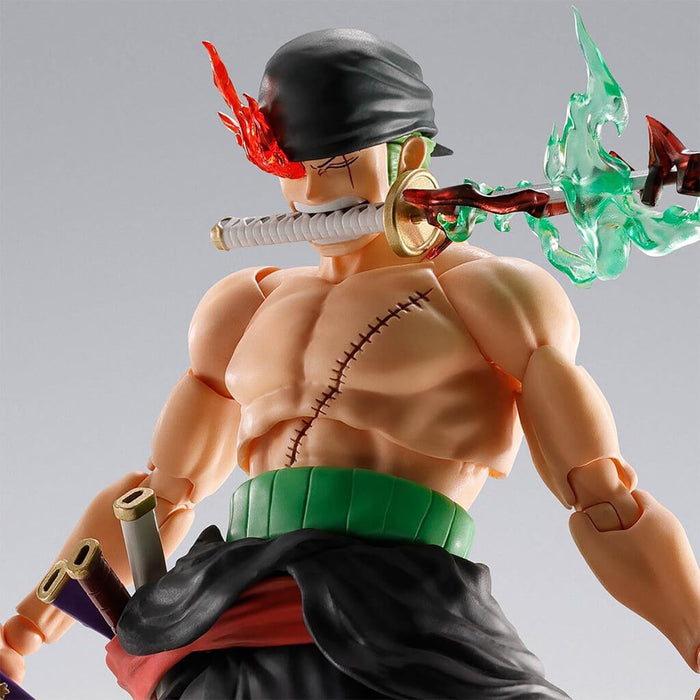 ONE PIECE - RORONOA ZORO KING OF HELL SH FIGUARTS FIGURE