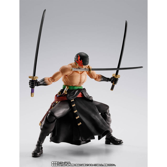 ONE PIECE - RORONOA ZORO KING OF HELL SH FIGUARTS FIGURE