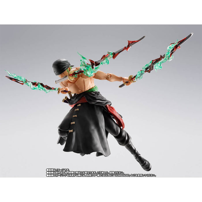 ONE PIECE - RORONOA ZORO KING OF HELL SH FIGUARTS FIGURE