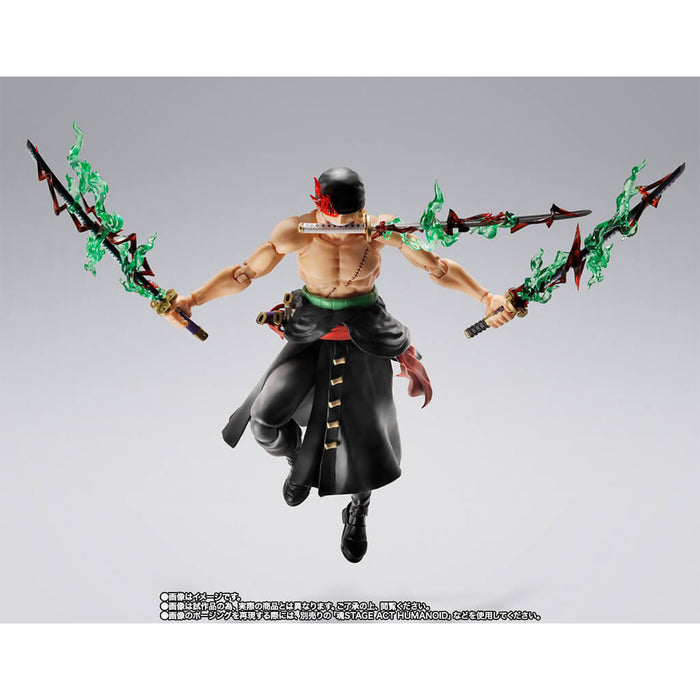 ONE PIECE - RORONOA ZORO KING OF HELL SH FIGUARTS FIGURE