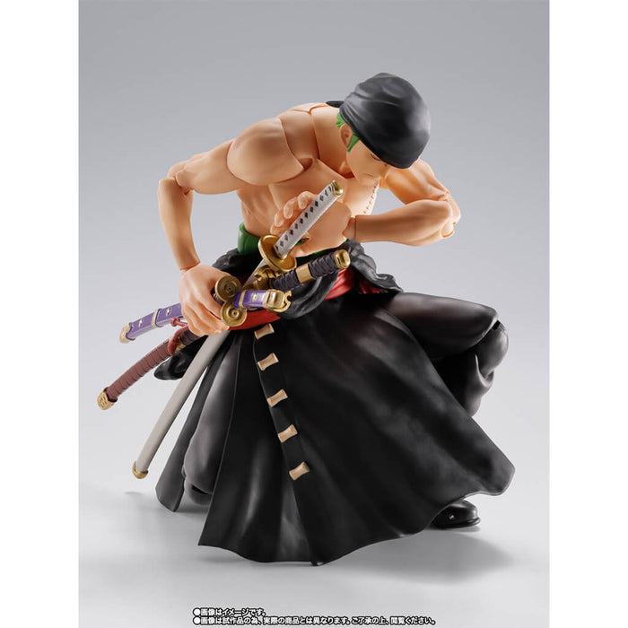 ONE PIECE - RORONOA ZORO KING OF HELL SH FIGUARTS FIGURE