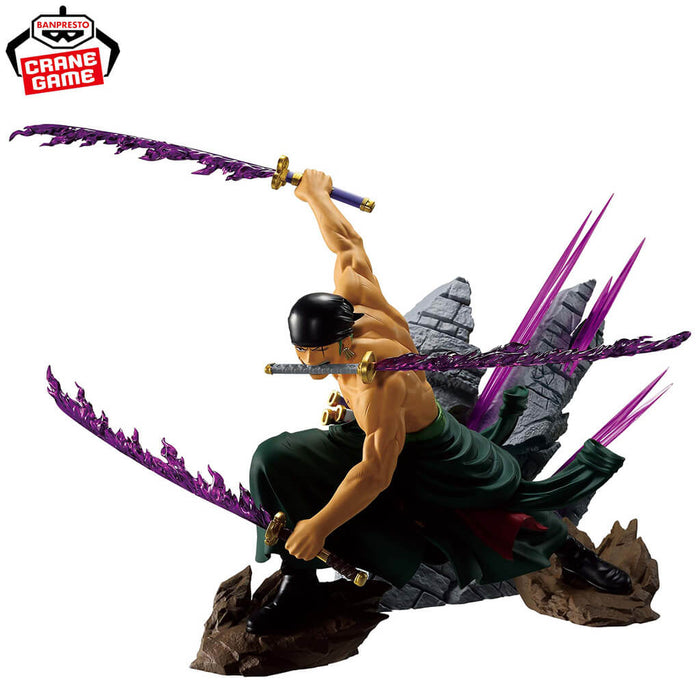 ONE PIECE - FIGURA RORONOA ZORO THEORAMA SOUL