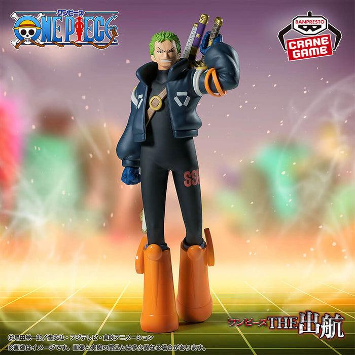 ONE PIECE - SANJI FIGURE (EGG HEAD VER.) THE SHUKKO