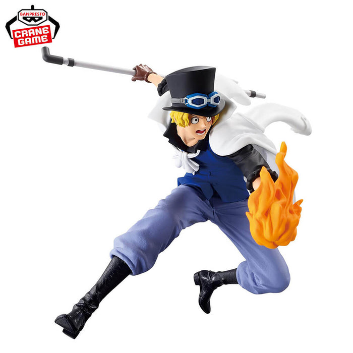 ONE PIECE - FIGURA DE COLECCIÓN SABO BATTLE RECORD