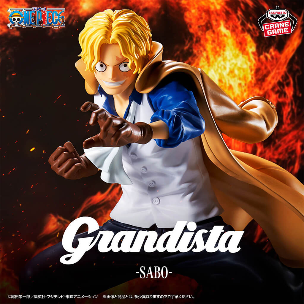 ONE PIECE - FIGURA SABO GRANDISTA