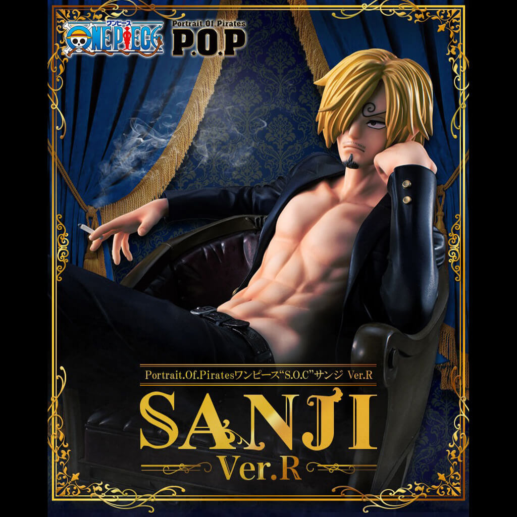 ONE PIECE - FIGURA SANJI PORTRAIT OF PIRATES SOC VER.R