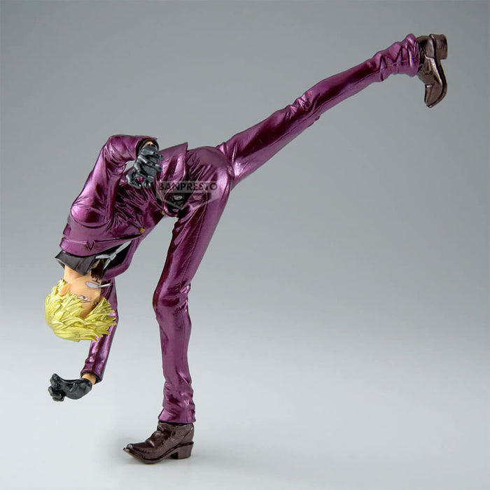 Figura de Sanji de One Piece (versión en color metálico) King of Artist