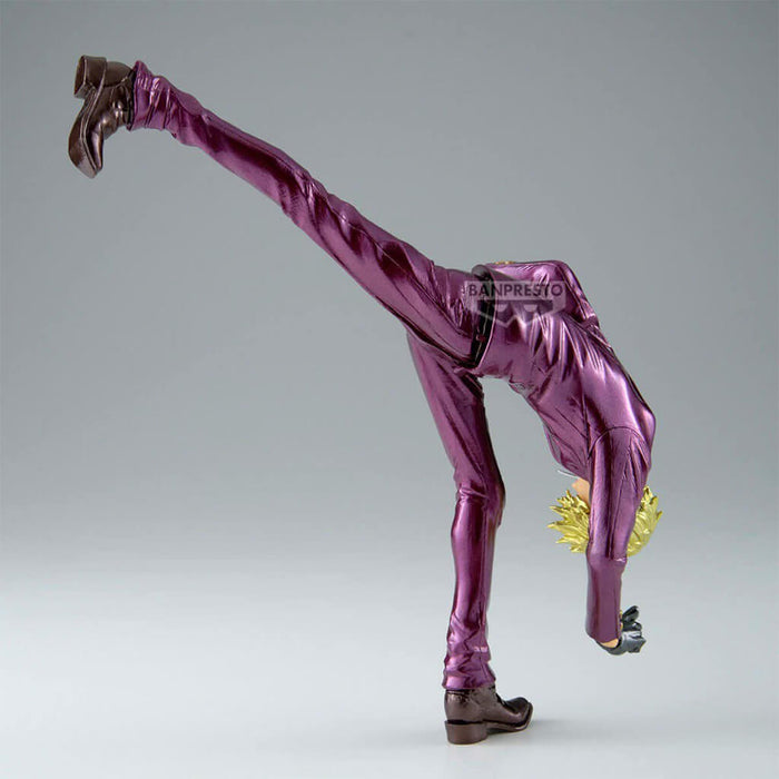 Figura de Sanji de One Piece (versión en color metálico) King of Artist