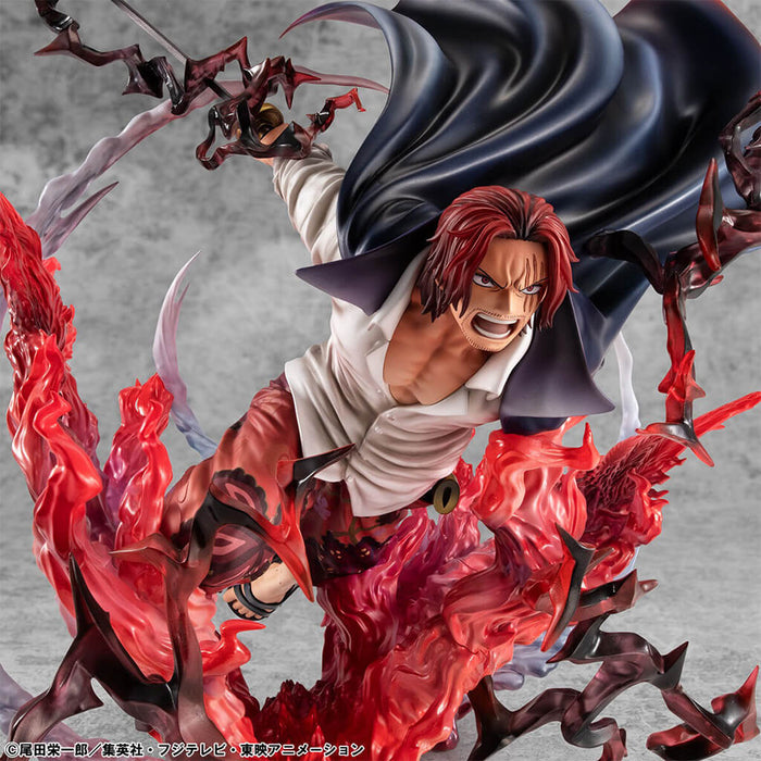 ONE PIECE - FIGURINE SHANKS RED HAIR PIRATES CAPTAIN KAMUSARI PORTRAIT OF PIRATES SA-MAXIMUM