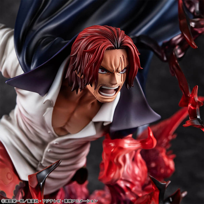 ONE PIECE - FIGURINE SHANKS RED HAIR PIRATES CAPTAIN KAMUSARI PORTRAIT OF PIRATES SA-MAXIMUM