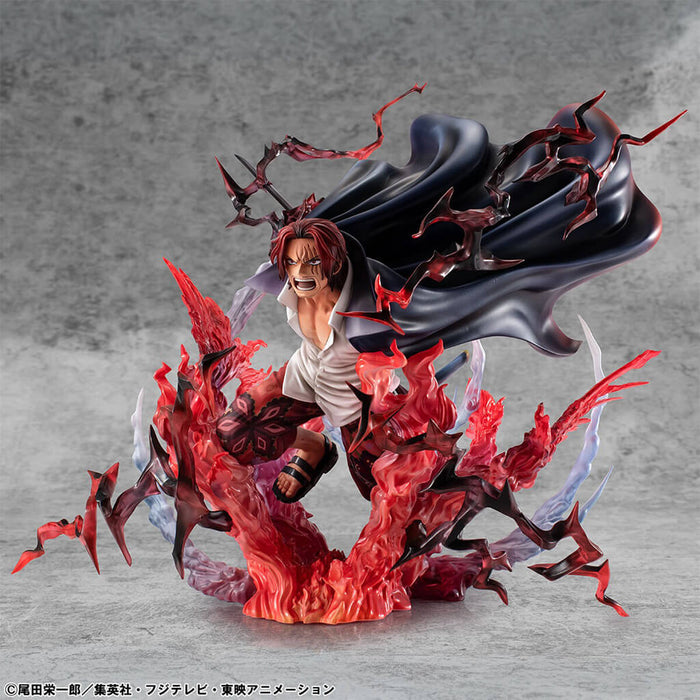 ONE PIECE - FIGURINE SHANKS RED HAIR PIRATES CAPTAIN KAMUSARI PORTRAIT OF PIRATES SA-MAXIMUM