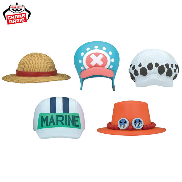 FIGURAS DE LA COLECCIÓN DE SOMBREROS DE ONE PIECE