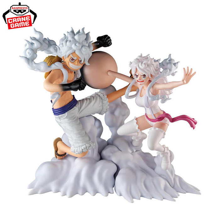 ONE PIECE - FIGURINES MONKEY D. LUFFY & JEWELRY BONNEY SENKOUZEKKEI