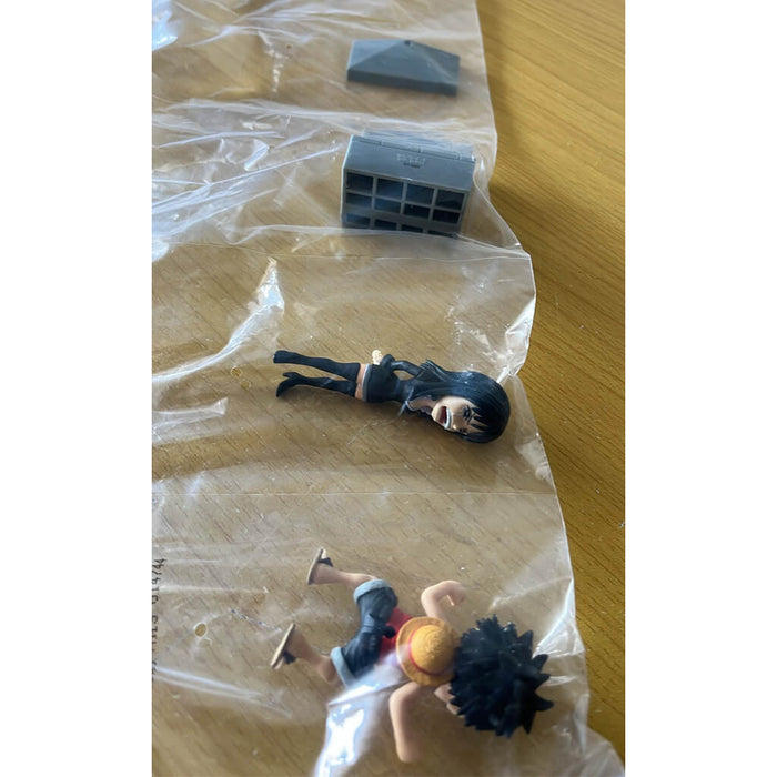 ONE PIECE - FIGURINES MONKEY D. LUFFY & NICO ROBIN WCF LOG STORIES (SANS BOITE)
