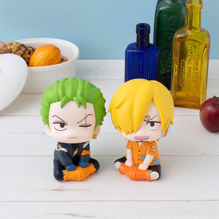 ONE PIECE - SANJI &amp; NAMI FIGURINES LIMITED EDITION LOOK UP