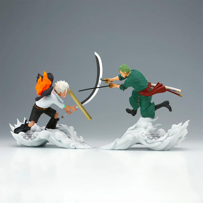 ONE PIECE - FIGURINES SERAPHIM S-HAWK & ZORO RORONOA SENKOUZEKKEI