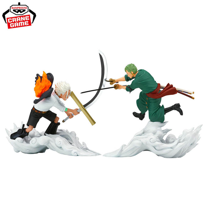 ONE PIECE - FIGURINES SERAPHIM S-HAWK & ZORO RORONOA SENKOUZEKKEI