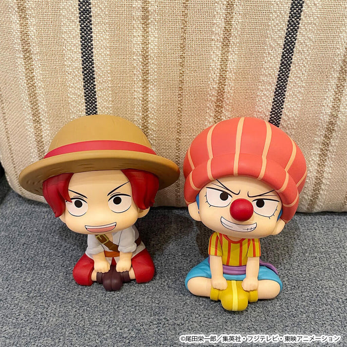 ONE PIECE - FIGURINES SHANKS & BAGGY CHILDHOOD VER. LIMITED EDITION LOOK UP