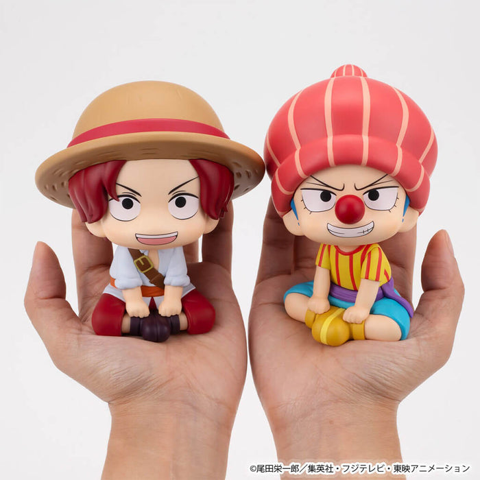 ONE PIECE - FIGURINES SHANKS & BAGGY CHILDHOOD VER. LIMITED EDITION LOOK UP