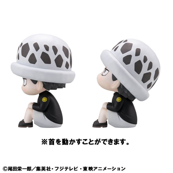 ONE PIECE - TRAFALGAR LAW &amp; CORAZON FIGURINES (CHILDHOOD VER.) LIMITED EDITION LOOK UP