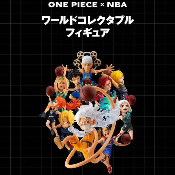 ONE PIECE - FIGURES WCF ONE PIECE x NBA FULL SET (10 PCS)