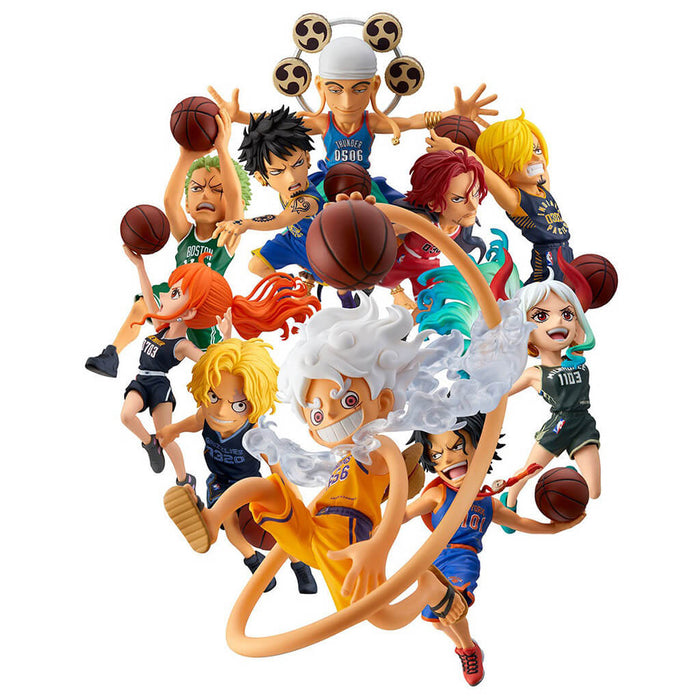 ONE PIECE - FIGURES WCF ONE PIECE x NBA FULL SET (10 PCS)