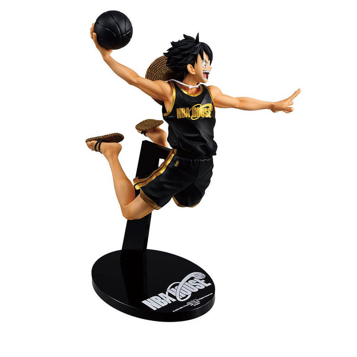 ONE PIECE - FIGURINE THE MONKEY.D.LUFFY NBA HOUSE VER. ONE PIECE x NBA MASTER STARS PIECE