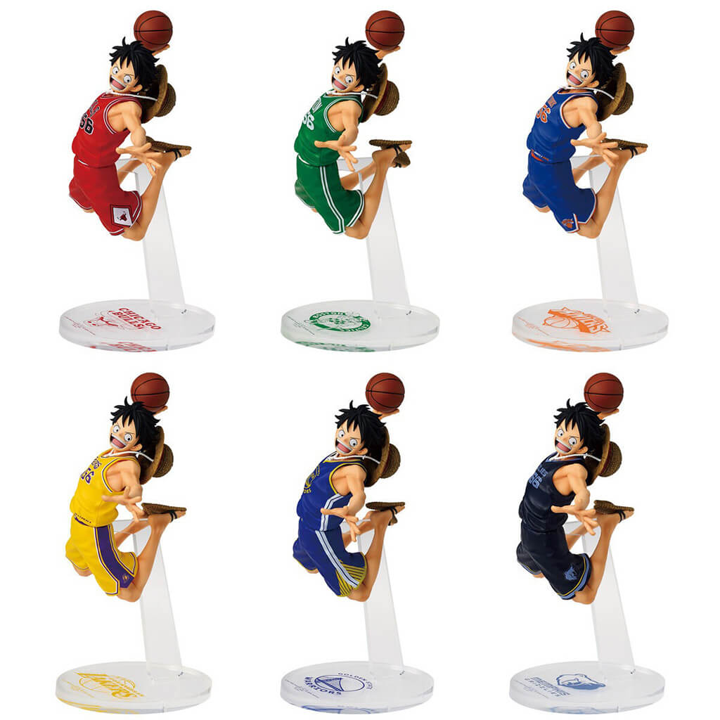 ONE PIECE × NBA MASTER STARS PIECE Figurine Monkey D. Luffy MSP (Master Stars Piece) 17 cm – One