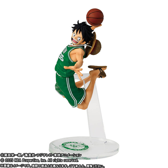 ONE PIECE - FIGURINE THE MONKEY.D.LUFFY ONE PIECE x NBA MASTER STARS PIECE