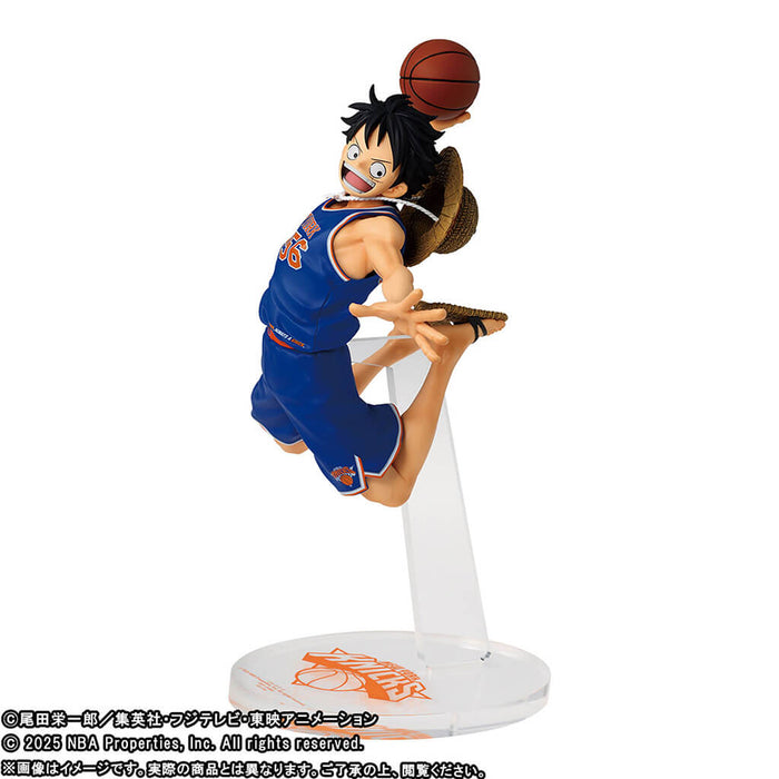 ONE PIECE - FIGURINE THE MONKEY.D.LUFFY ONE PIECE x NBA MASTER STARS PIECE