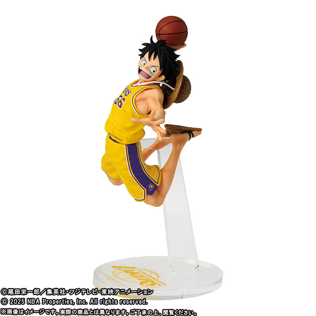 One Piece - The Monkey D. Luffy Figure (Los Angeles Lakers) One Piece x NBA Master Stars Piece