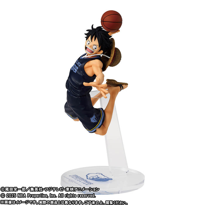 ONE PIECE - FIGURINE THE MONKEY.D.LUFFY ONE PIECE x NBA MASTER STARS PIECE