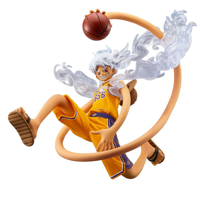 ONE PIECE - FIGURE THE MONKEY D. LUFFY GEAR 5 LOS ANGELES LAKERS ONE PIECE x NBA MASTER STARS PIECE