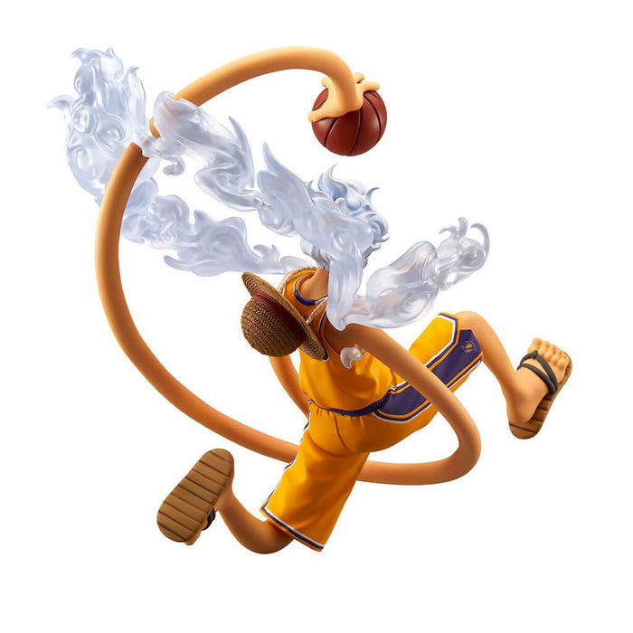 ONE PIECE - FIGURE THE MONKEY D. LUFFY GEAR 5 LOS ANGELES LAKERS ONE PIECE x NBA MASTER STARS PIECE