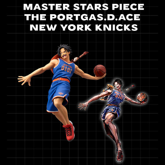 ONE PIECE - FIGURINE THE PORTGAS D. ACE NEW YORK KNICKS ONE PIECE x NBA MASTER STARS PIECE
