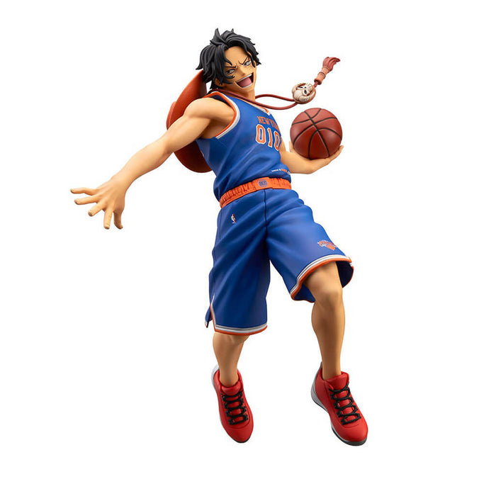 ONE PIECE - FIGURINE THE PORTGAS D. ACE NEW YORK KNICKS ONE PIECE x NBA MASTER STARS PIECE