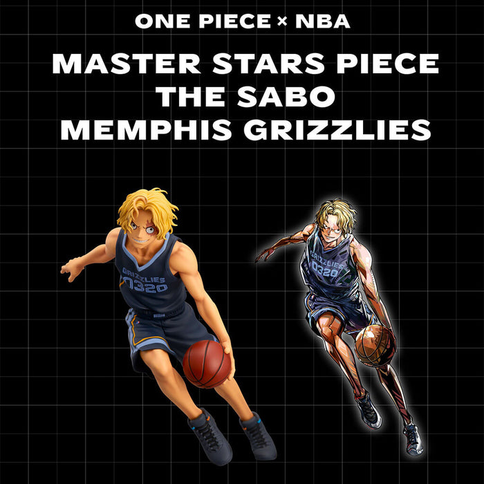 ONE PIECE - FIGURINE THE SABO MEMPHIS GRIZZLIES ONE PIECE x NBA MASTER STARS PIECE