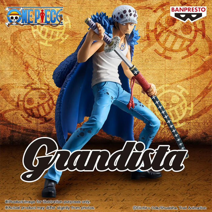 ONE PIECE - FIGURINE TRAFALGAR LAW GRANDISTA