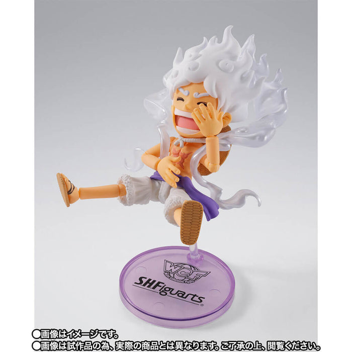 ONE PIECE - FIGURA DE MONKEY D. LUFFY GEAR 5 DE WCF WCF x SH FIGUARTS