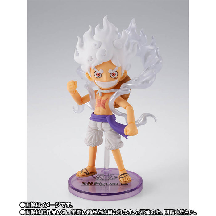 ONE PIECE - FIGURA DE MONKEY D. LUFFY GEAR 5 DE WCF WCF x SH FIGUARTS