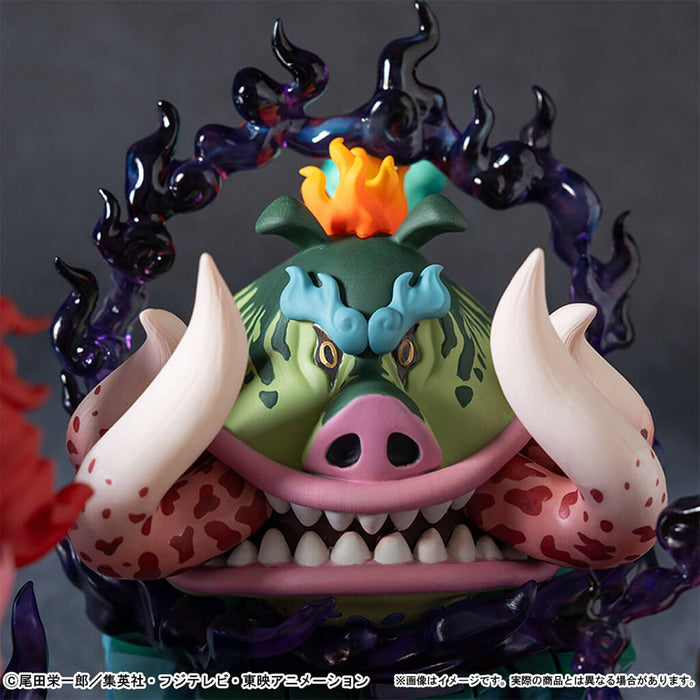 ONE PIECE - FIGURA PREMIUM WCF DE MONKEY D. LUFFY CONTRA LOS CINCO ANCIANOS