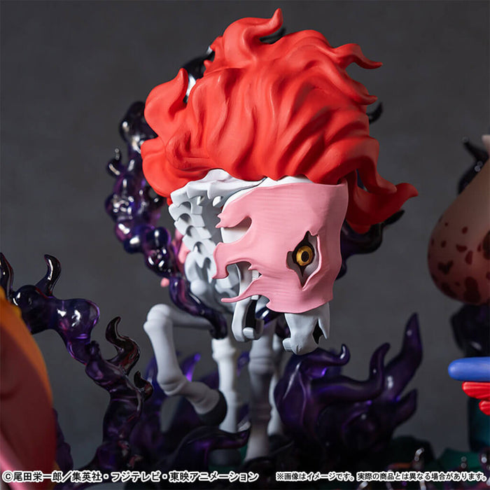 ONE PIECE - FIGURA PREMIUM WCF DE MONKEY D. LUFFY CONTRA LOS CINCO ANCIANOS