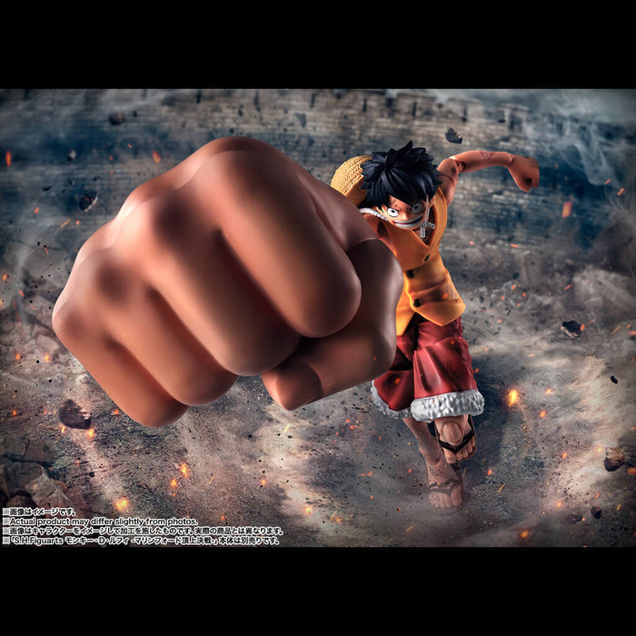 ONE PIECE - OPTION PARTS SET MONKEY D. LUFFY GEAR 3 MARINEFORD SH FIGUARTS